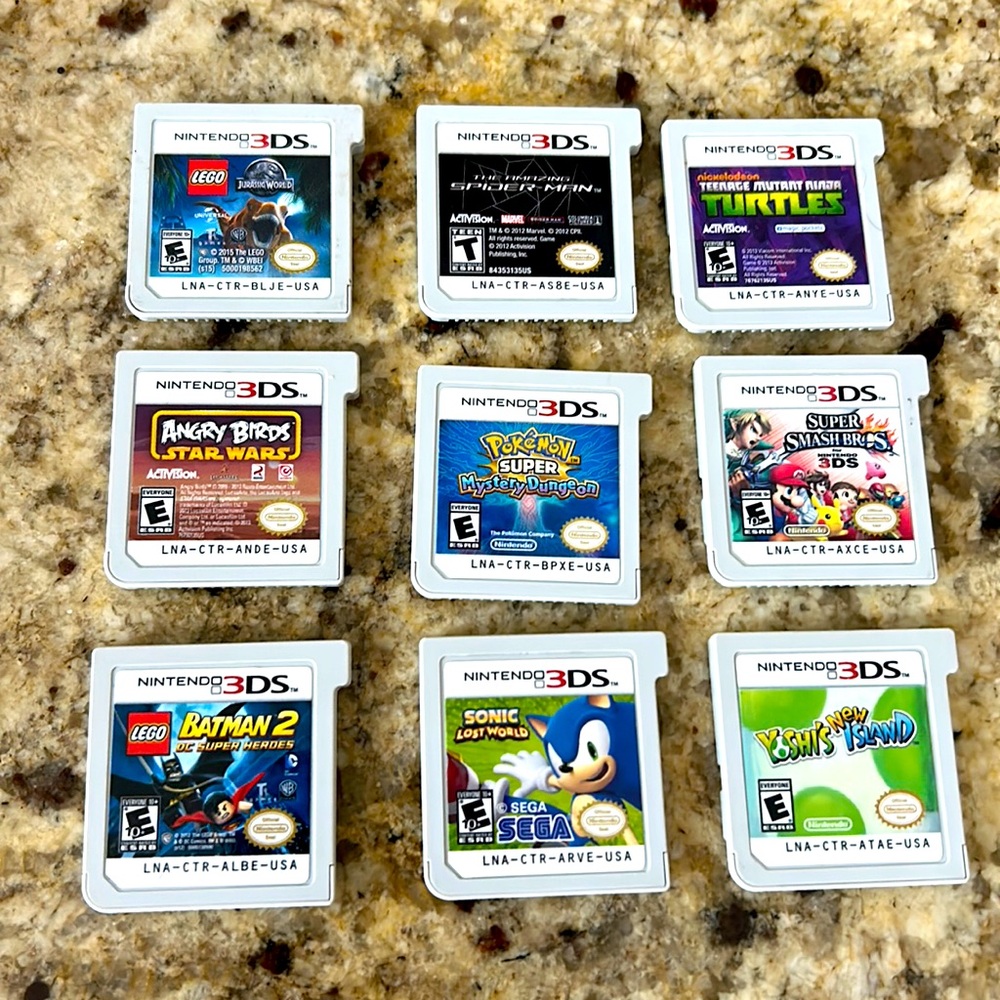 Nintendo 3DS games